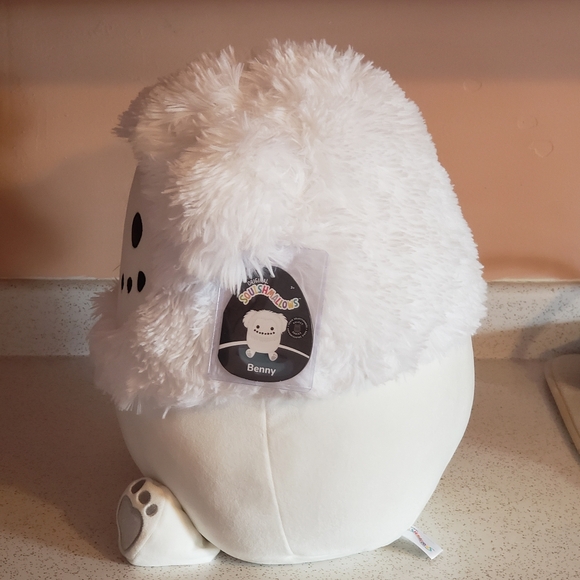 SELECT SERIES โผ๏ธ NWT - Squishmallows Benny the Snowman Bigfoot - 16 inches - Picture 4 of 10